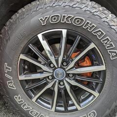 デリカD5　225/75r/16 ヨコハマ　ジオランダーA/Tの画像