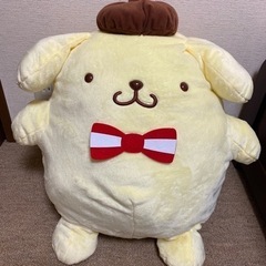 Sanrio サンリオ ポムポムプリン超超Bigぬいぐるみ-紅白...