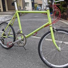 billion sg-2 ミニベロ レトロ 20インチ 2✕8 ブルホーン モスグリーン