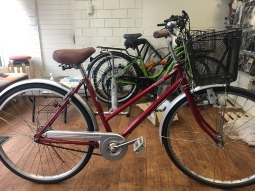 中古自転車　シティサイクル　オーバーホール済