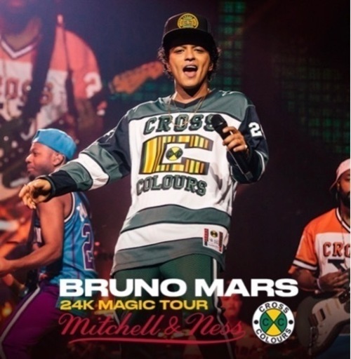 新品　ブルーノマーズ　公式キャップ　CXC Bruno Mars