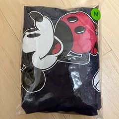 ディズニー　ポンチョ　青　Mサイズ　1度使用
