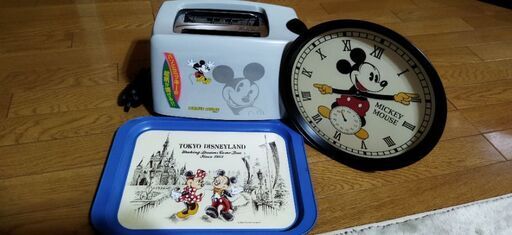 ディズニー　トースター\u0026プレート一式