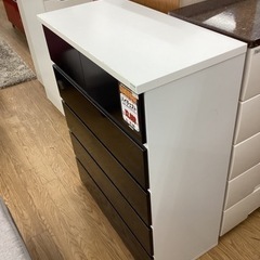 KJ-68【新入荷　アウトレット】絶対満足価格　ハイチェスト　黒