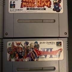 美品 スーパーファミコン ➕カセット6個