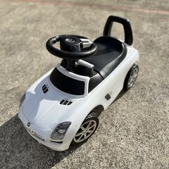 (取引終了)【乗用玩具 白　子供用 中古品 】 (取りに来ていた...
