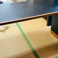 黒い天板のオフィスデスク(取りに来てくださる方)
