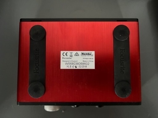 【最終値下げ】FOCUSRITEScarlettSoloStudioスタンドセット