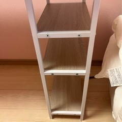 【お引き渡し決定】L型机　白色　値下げしました！3000→1500円　近々処分予定の画像