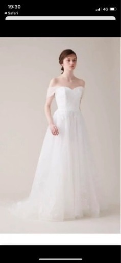 ワタベウェディング　ウェディングドレス