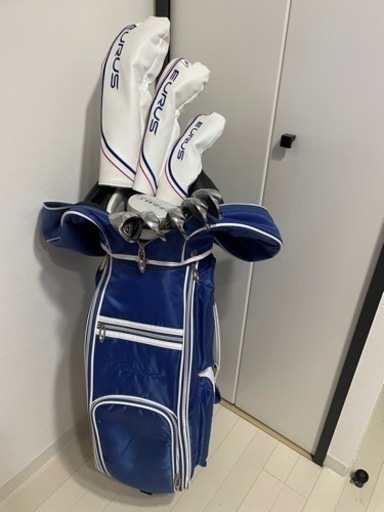 ミズノ　ゴルフクラブセット　レディース　キャディバック　パター付き　9本