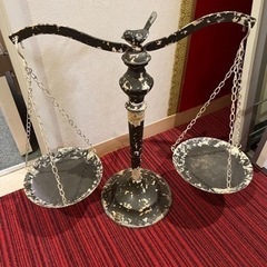 天秤オブジェ