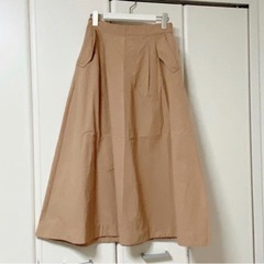 木曜まで！URBAN RESEARCH ★ フラップポケフレアスカートの画像
