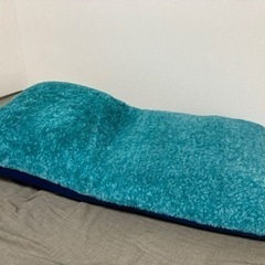 ニコアンド　座椅子　青の画像