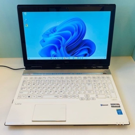 タッチパネル/NEC/美品/win11/Corei7/ホワイト/新品SSD 256G搭載