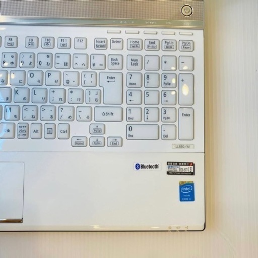 タッチパネル/NEC/美品/win11/Corei7/ホワイト/新品SSD 256G搭載