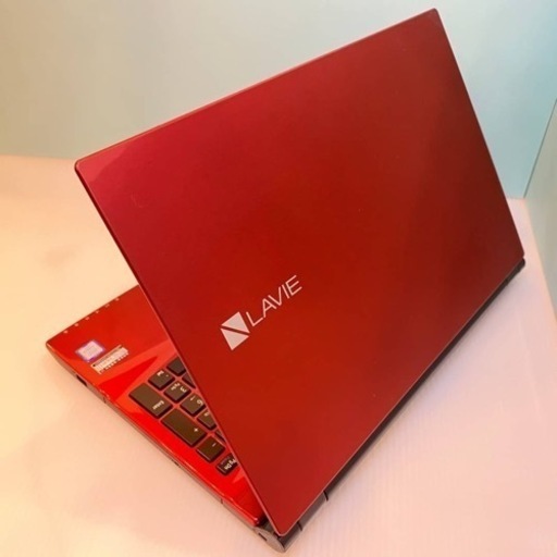 NEC/ 美品/高年式/レッド/Corei3/カメラ付き/新品SSD256G搭載