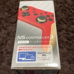 NSコードレスコントローラー（ゲーム機、PC、スマホ使用可能）グリーンの画像