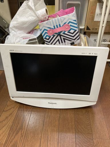 液晶 テレビ 写りました パナソニック Panasonic 地上デジタル ハイビジョン TH-17LX8 17型 液晶テレビ VIERA ビエラ