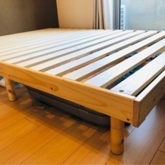 【最終値下げ】ダブルマットレス すのこ ベットフレームの3点セット！！！の画像