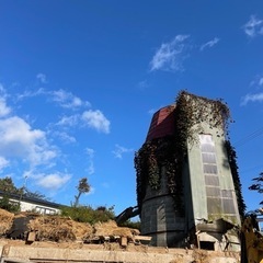 急募　解体現場のゴミ拾い