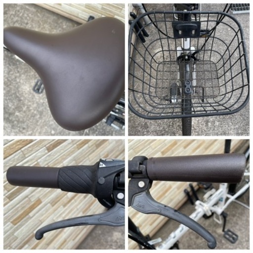 中古折りたたみ自転車 6段変速 20インチ LEDオートライト 軽整備済み 安い 防犯登録 町田市 麻生区 神奈川 012ky