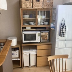 【決まりました】無印　カップボード　ジャンク