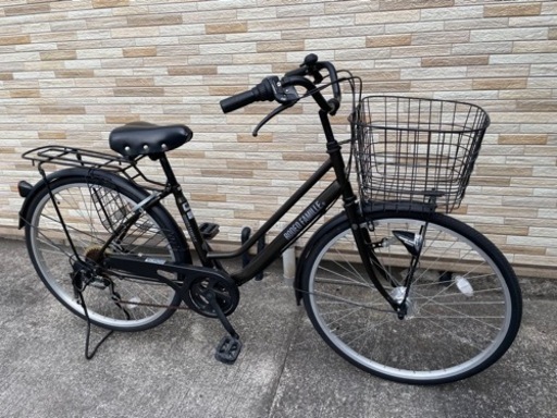 中古自転車 6段変速 26インチ LEDオートライト 軽整備済み 安い 防犯登録 町田市 麻生区 神奈川 013ky