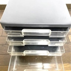 整理　収納引き出し　丈夫なプラの画像