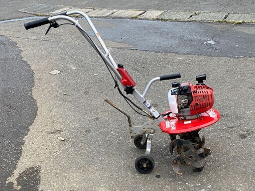 ナタ爪程度良く整備済 片手で持て初心者でもかけ易い 井関 アグリップ 4サイクル 1.6馬力 耕運機 VAC245 移動輪付 現物確認 初期不良対応