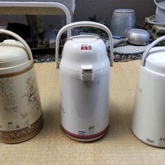 ポット3個セットで・魔法瓶（決まりました）の画像