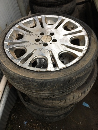 leyseenアルミとタイヤセット