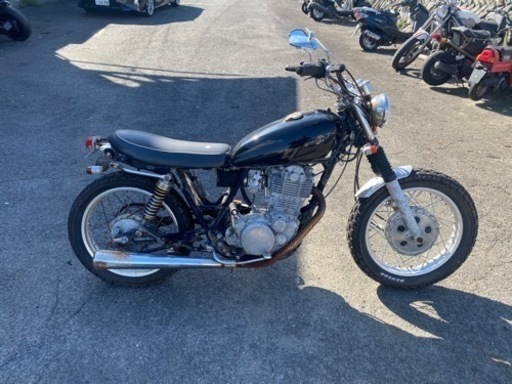 ヤマハ　SR400 書付　レストアベース　部品取り　1JR