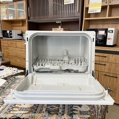 【美品‼️】パナソニック 2015年製 食器洗い乾燥機《プチ食洗》食洗機 食器点数18点 3人用 ホワイト♪の画像