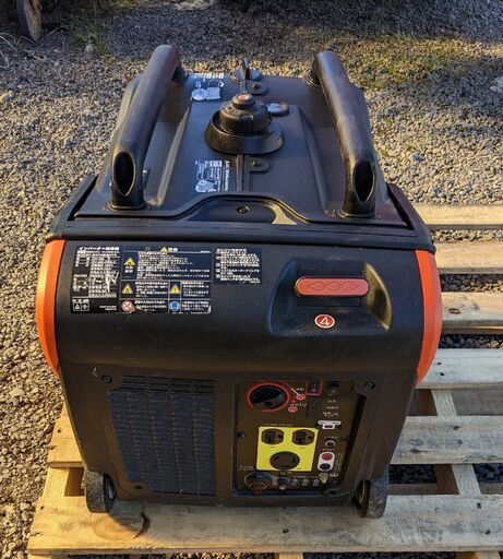 工進　インバータガソリンエンジン発電機GV-28i　実演機