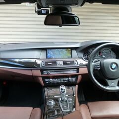 検査5年8月535iツーリングMスポーツ オプション多数/アクティブクルーズ/ナイトビジョン/パノラマルーフ/シナモンブラウンレザー/HDDナビ/ETCの画像