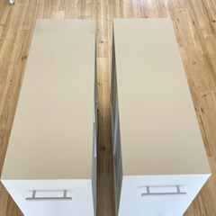 『再出品』引越し処分‼️キャスター付き本棚2個セット‼️の画像