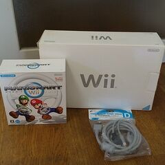 Wii★ウィー★ゲーム機★本体★動作品★マリオカート★ハンドル★...