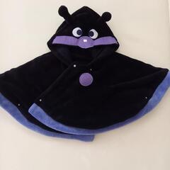 【お取引中】ばいきんまん　ベビー防寒ポンチョ　ハロウィンにも