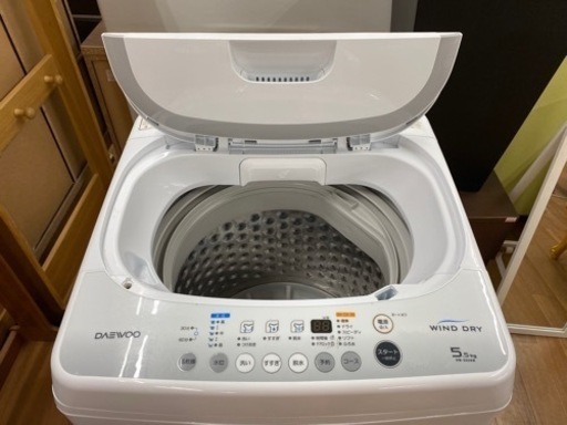 I600 ★ DAEWOO 洗濯機 （5.5㎏）★ 2016年製 ⭐動作確認済⭐クリーニング済