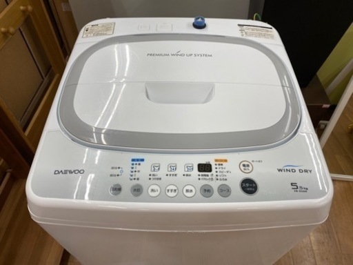 I600 ★ DAEWOO 洗濯機 （5.5㎏）★ 2016年製 ⭐動作確認済⭐クリーニング済