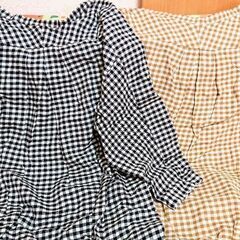 受け渡し決定しました☺️チェックの洋服２枚💖の画像