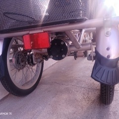 お話し中　電動アシスト三輪自転車　usedの画像