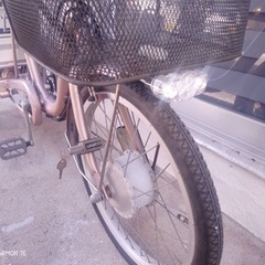 お話し中　電動アシスト三輪自転車　usedの画像