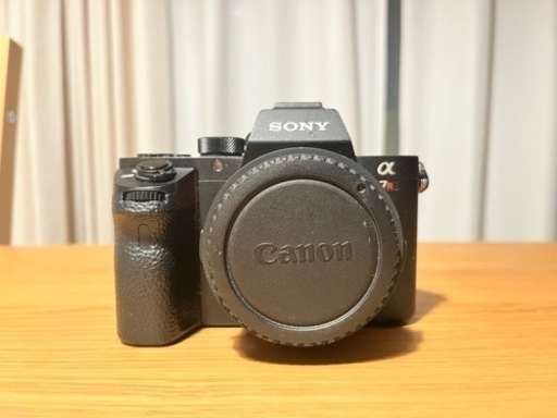 ソニーα7RⅡ 本体のみ キャノン用マウントコンバーター付