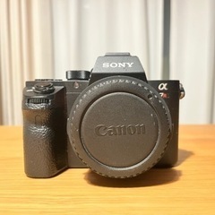 ソニーα7RⅡ 本体のみ キャノン用マウントコンバーター付