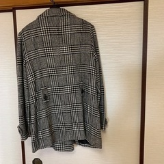 Pコート　チェックガラの画像