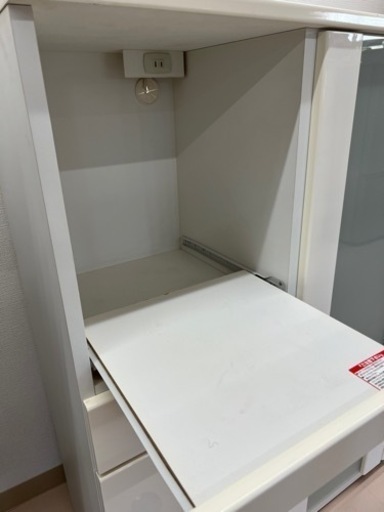 美原店　ニトリ　食器棚　幅120 キッチンボード　ホワイト
