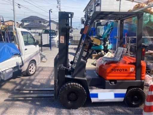 【配送100km無料】トヨタリフト　FG10 中古　TOYOTA