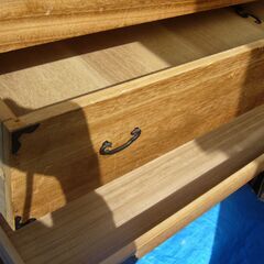 桐たんす上下２棹高さ合計１０１ｃｍの画像